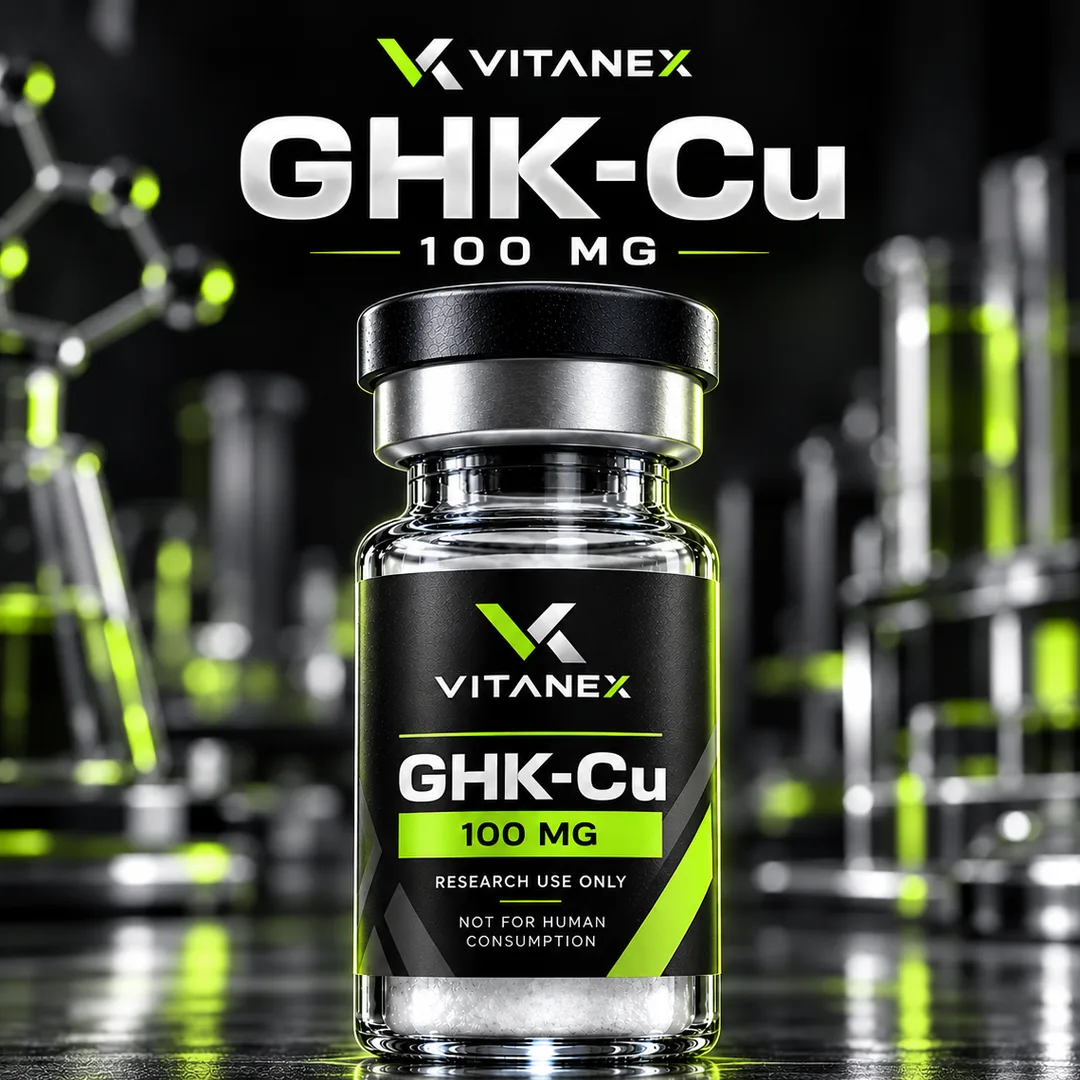 VITANEX GHK-Cu 100 mg research peptide vial