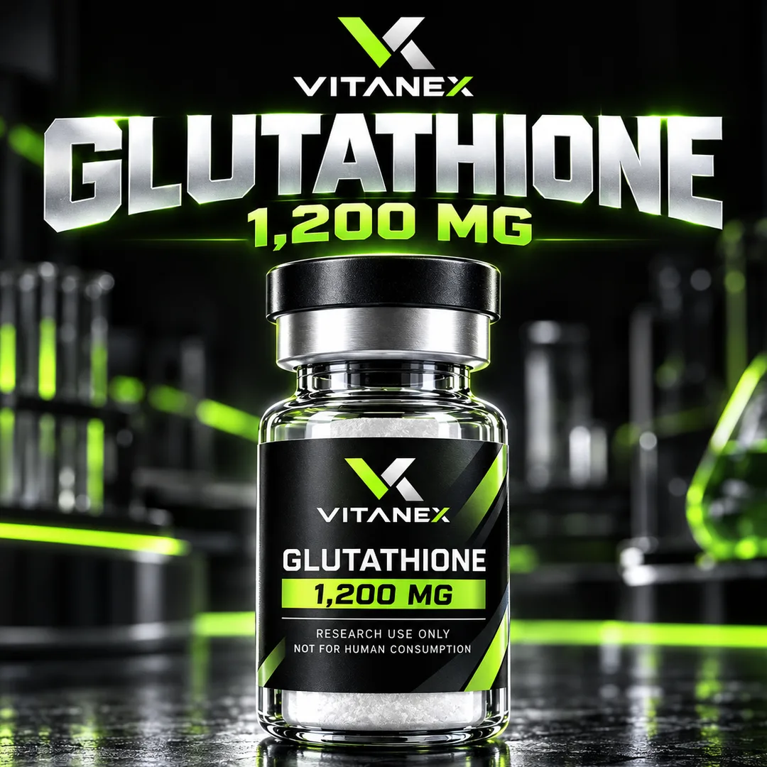 VITANEX Glutathione 1,200 mg research peptide vial