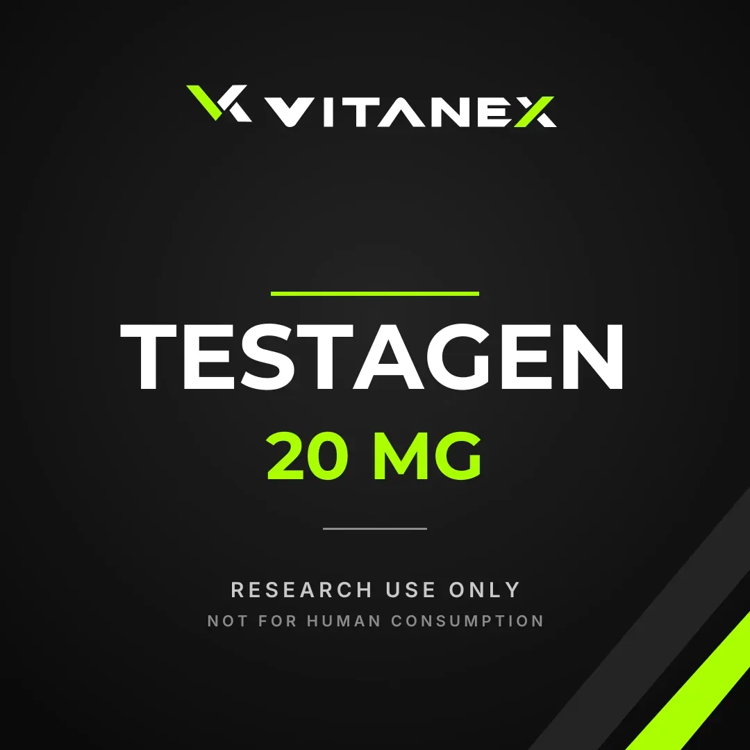 VITANEX Testagen 20 mg research peptide vial